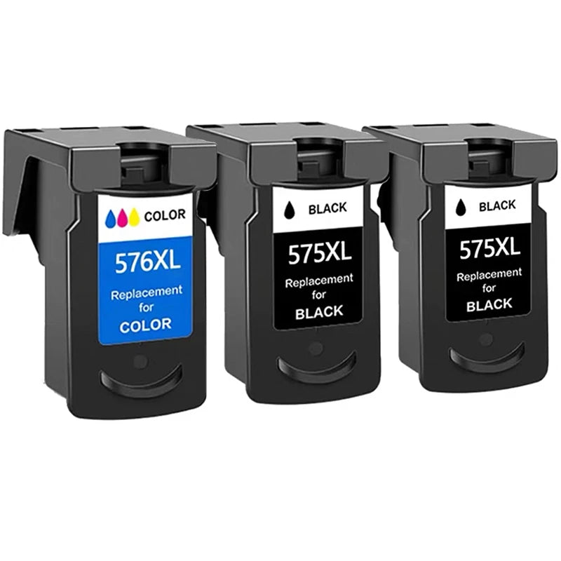 PG575 CL576 cartucho de tinta remanufacturado 575XL 576XL PG-575 CL-576 para impresora Canon PIXMA TS3550i TS3551i TR4750i TR4751i