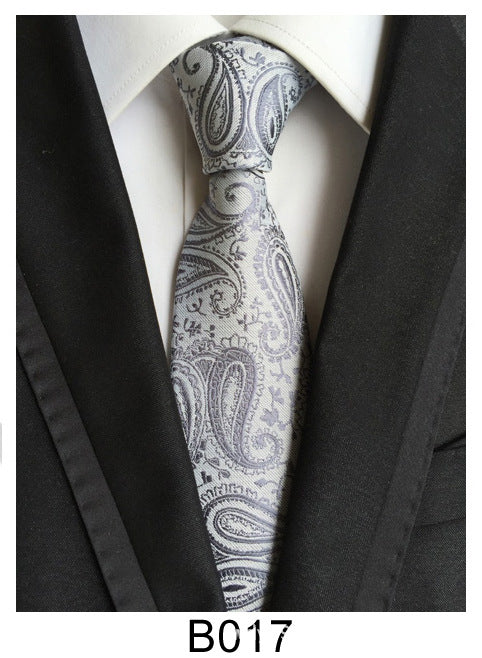 Manufacturers wholesale tie polyester jacquard tie men's casual formal wear professional business tie in stock supply