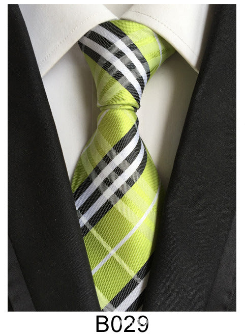 Manufacturers wholesale tie polyester jacquard tie men's casual formal wear professional business tie in stock supply
