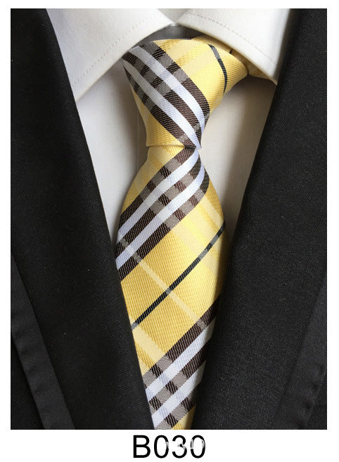 Manufacturers wholesale tie polyester jacquard tie men's casual formal wear professional business tie in stock supply
