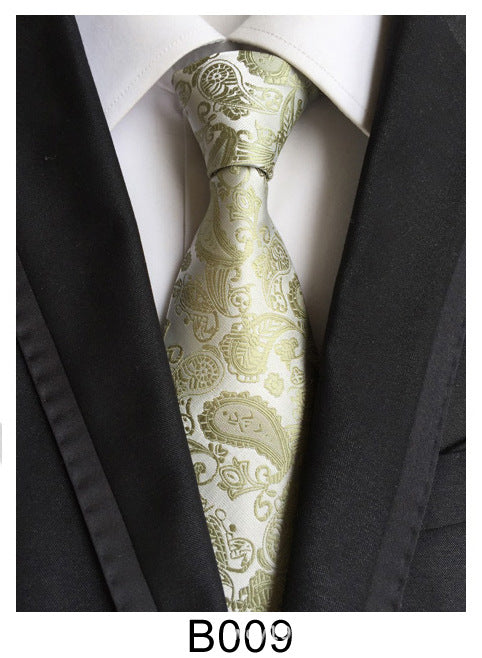 Manufacturers wholesale tie polyester jacquard tie men's casual formal wear professional business tie in stock supply