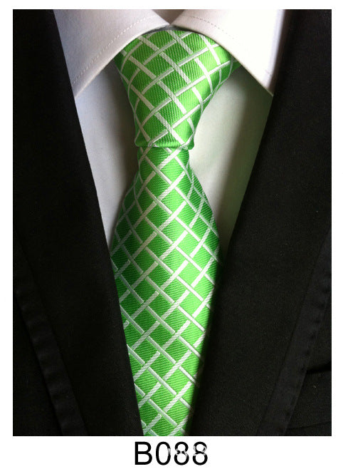 Manufacturers wholesale tie polyester jacquard tie men's casual formal wear professional business tie in stock supply