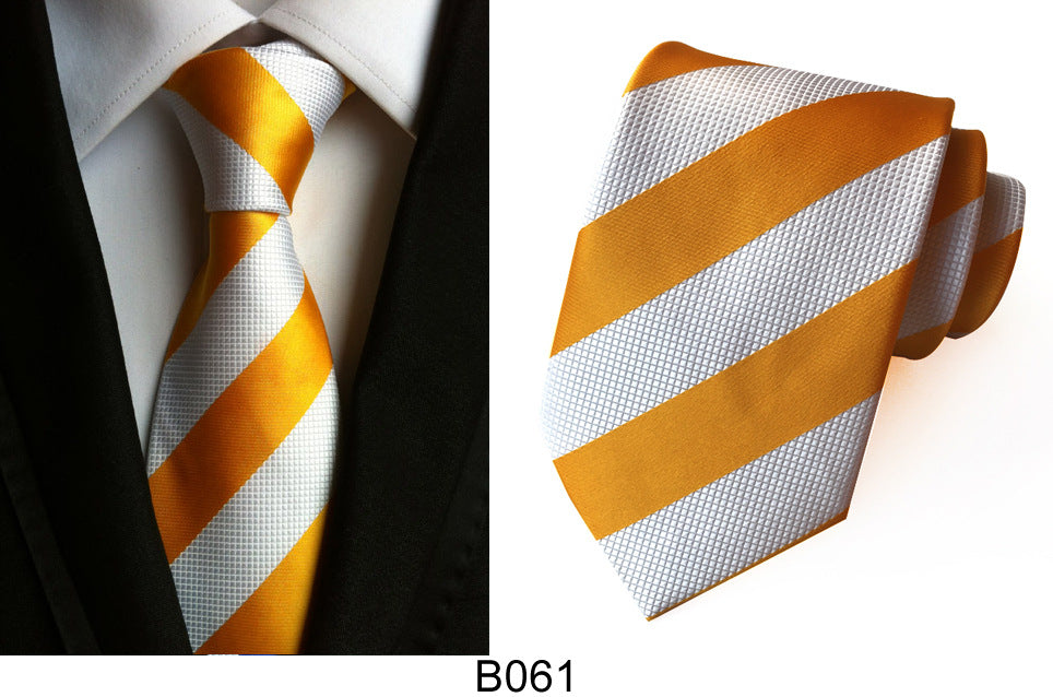 Manufacturers wholesale tie polyester jacquard tie men's casual formal wear professional business tie in stock supply