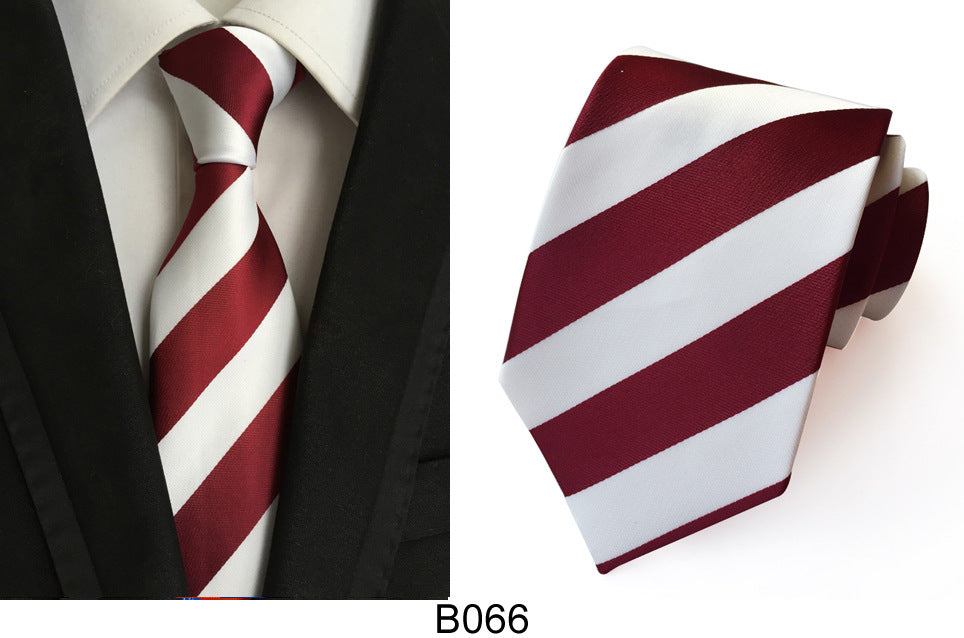 Manufacturers wholesale tie polyester jacquard tie men's casual formal wear professional business tie in stock supply
