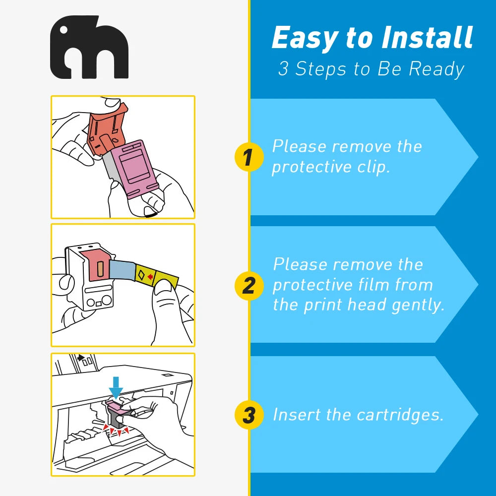 Reemplazo de cartucho de tinta 545XL para impresora Canon 545 546 XL Compatible con Pixma MG3053 MX490 MX494 MX495 PG545 CL546