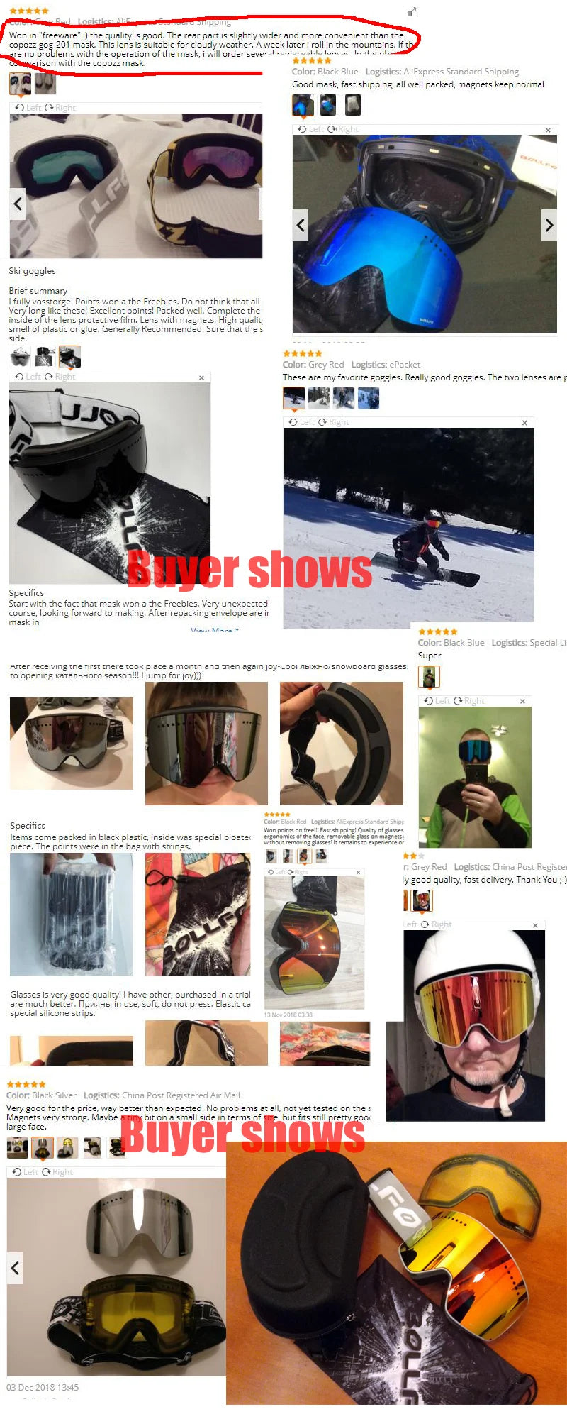 Gafas de esquí con lentes magnéticas de doble capa, máscaras antiniebla UV400, gafas de Snowboard, gafas de esquí para hombres y mujeres con estuche y lente