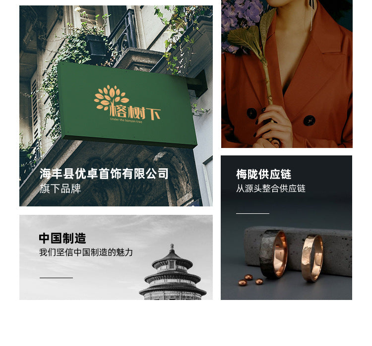 Under the banyan tree S925 silver cold wind cross temperament long earrings women's fashion niche design earrings new fashion