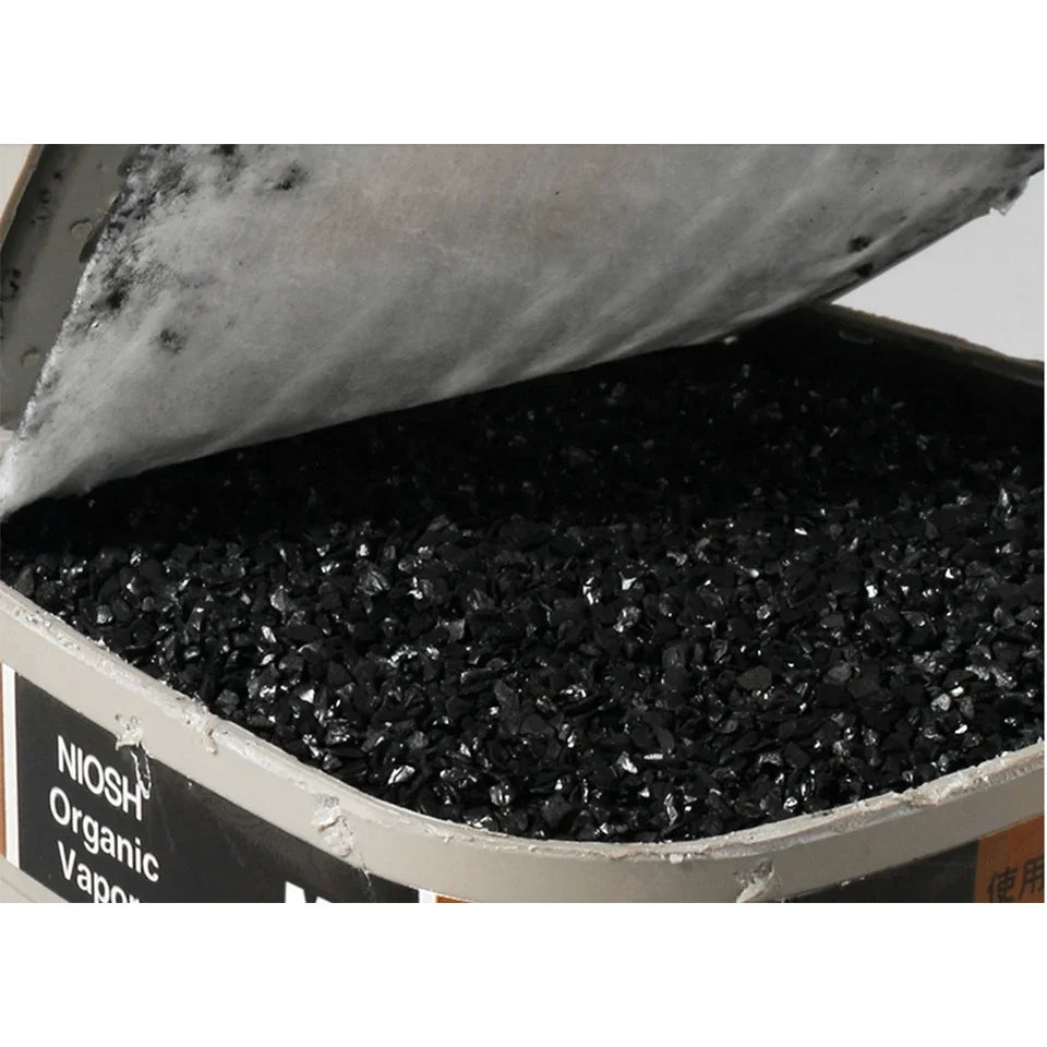 Caja de cartuchos 6001/6002/6004, juego de filtros de algodón 5N11 para máscaras de Gas y polvo de 3m, 6200/7502/6800, respirador de pulverización de pintura química