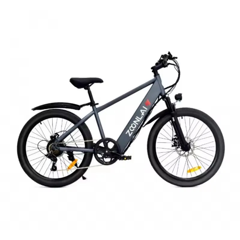 Bicicleta eléctrica de 24 pulgadas con batería de seguridad de 500W de potencia 36V 10AH facilita y ahorra mano de obra para que los adultos viajan en bicicleta eléctrica