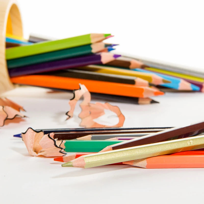 Faber Castell-Juego de lápices de colores para estudiantes y principiantes, suministros de arte, grafiti pintado a mano, material escolar seguro, 72/48/36