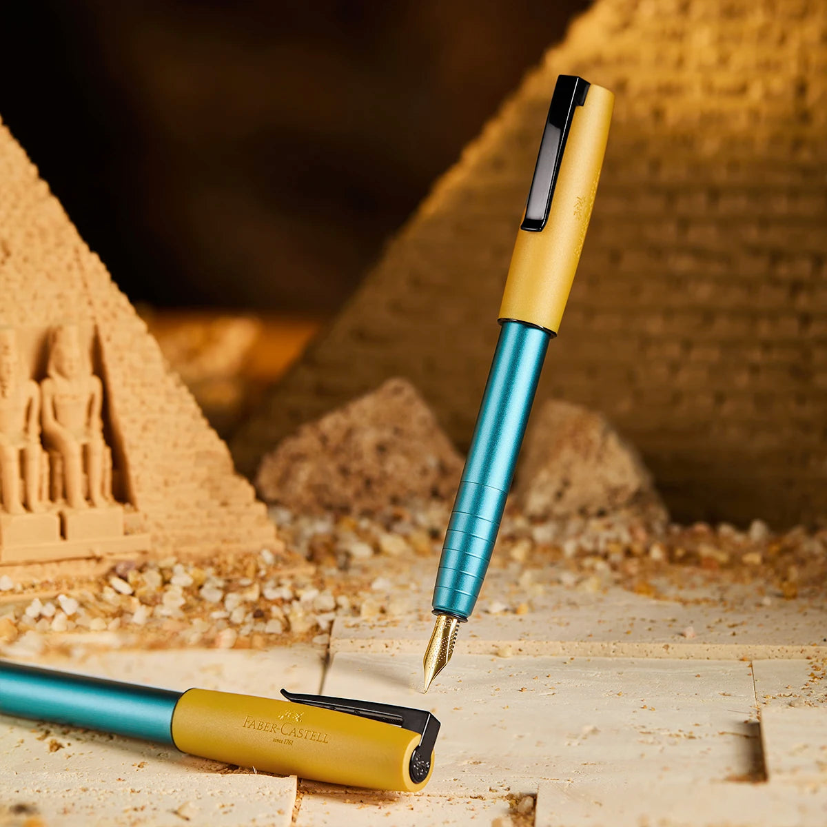 Pluma estilográfica Faber-Castell LOOM Museo Británico x B.Duck Caja de regalo de edición limitada – Lindo juego de bolígrafo de escritura