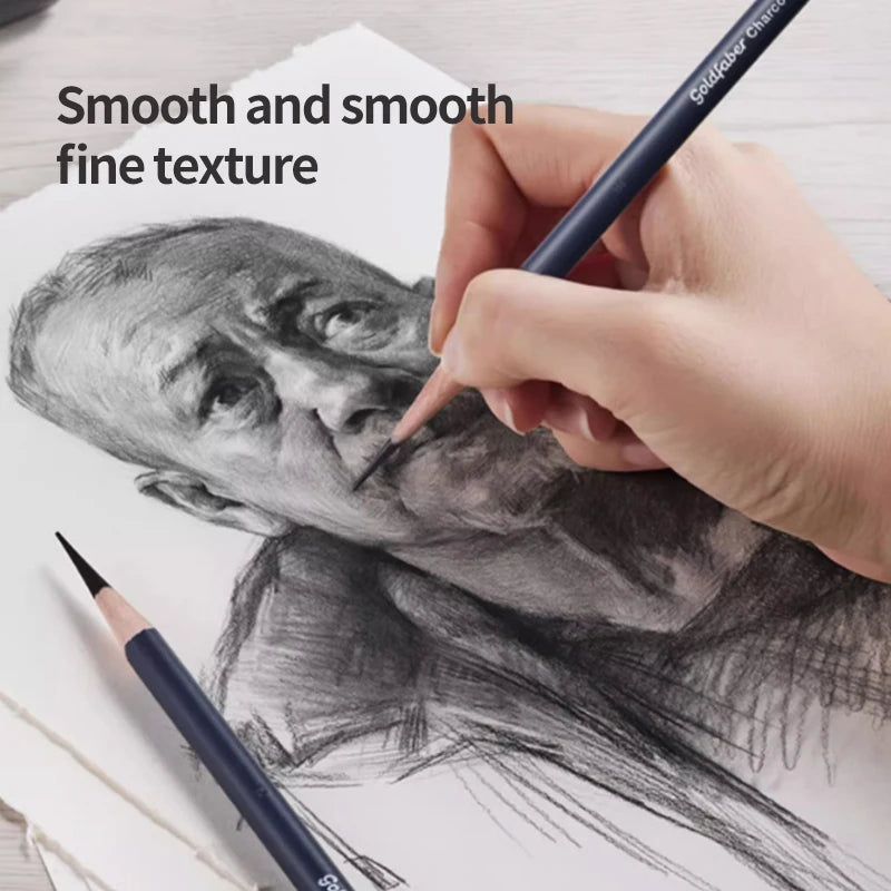 5/10 Uds Faber Castell Goldfaber carbón grafito juego de bocetos lápices para dibujar bocetos sombreado artistas suministros de arte