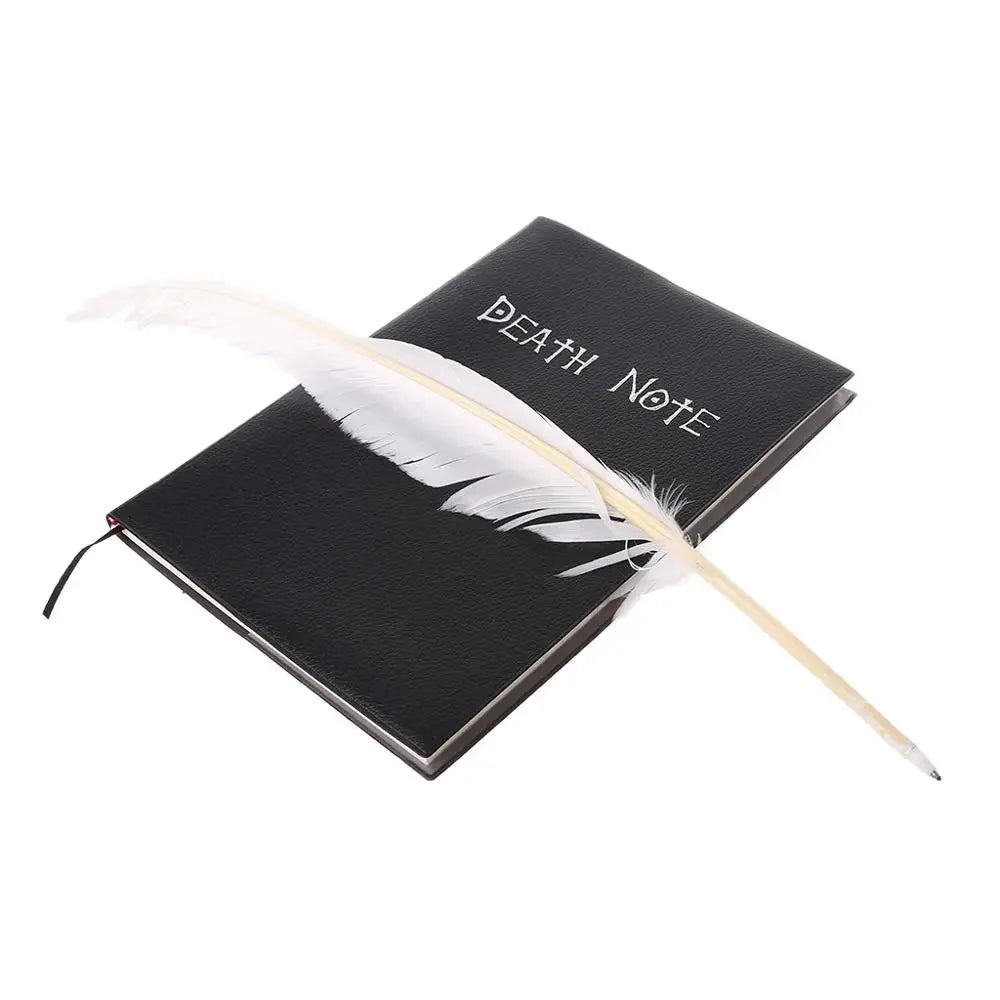 Nuevo cuaderno coleccionable Death Note, escuela, gran tema de Anime, diario de escritura, planificador diario, papelería, accesorio de Cosplay, ventilador