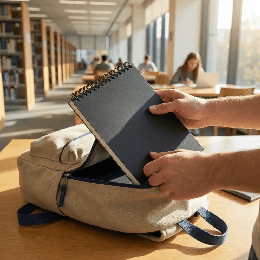 Cuaderno de Hojas Sueltas con Encuadernación Superior A4 A5 A6 8K 16K para Tomar Notas, Bloc de Notas, Diario, Libreta, Material Escolar
