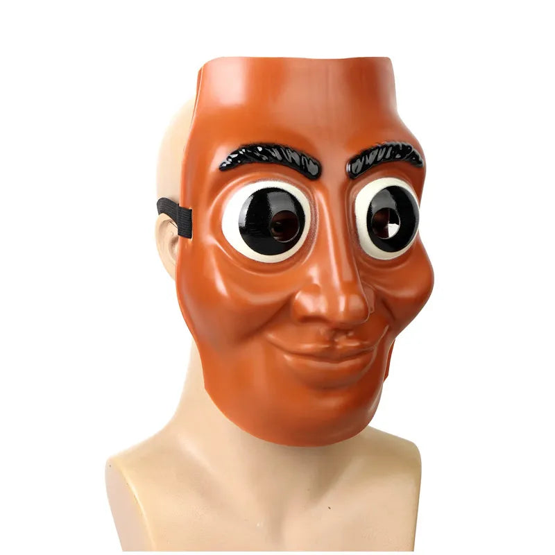 Accesorios de Cosplay de Brainrot italiano, máscara facial de Halloween de Tung Tung Sahur, máscaras de fiesta, juguete de Anime, decoración de Festival, disfraz divertido