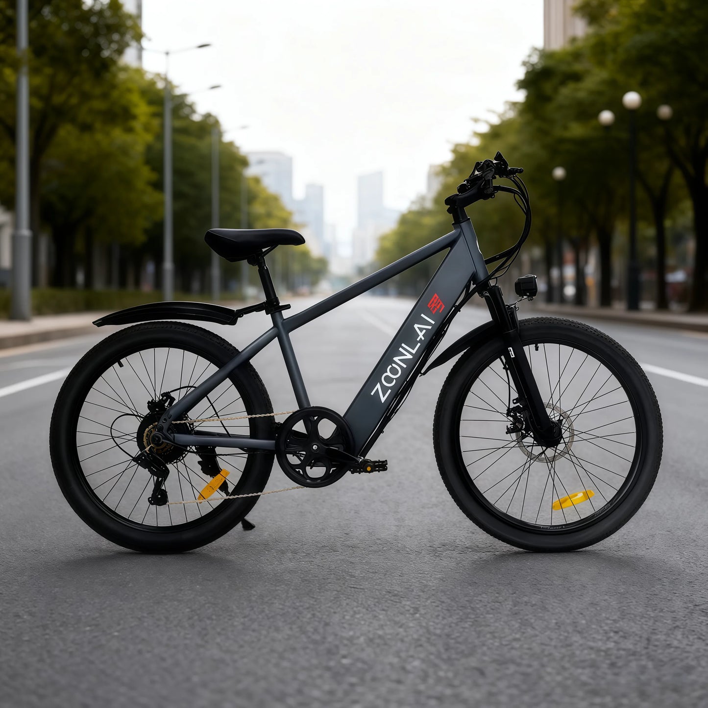 Bicicleta eléctrica de 24 pulgadas con batería de seguridad de 500W de potencia 36V 10AH facilita y ahorra mano de obra para que los adultos viajan en bicicleta eléctrica