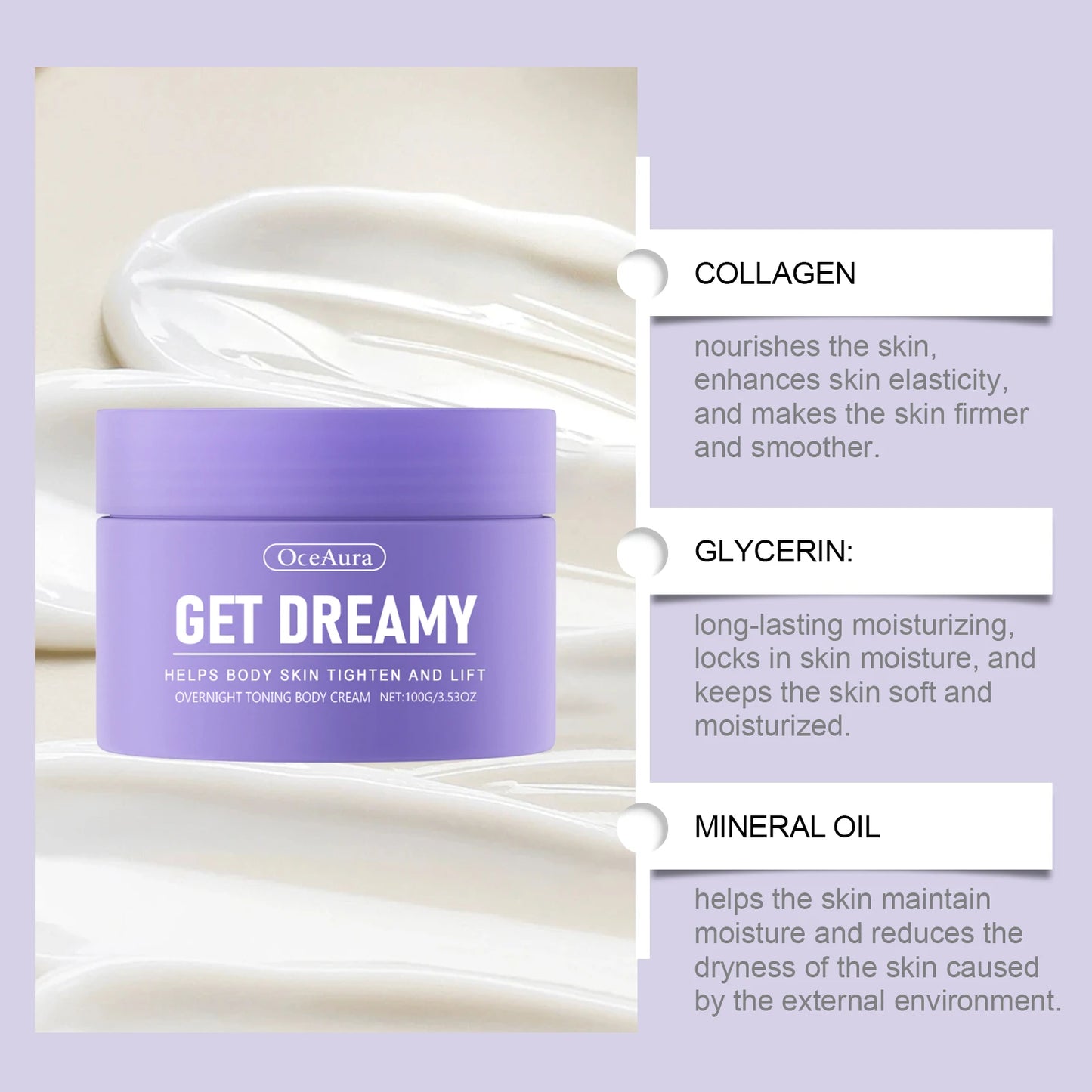 Loción corporal de 100ml, crema hidratante profunda de esencia para la piel, previene eficazmente la piel seca, crema reafirmante para la piel, productos para el cuidado del cuerpo