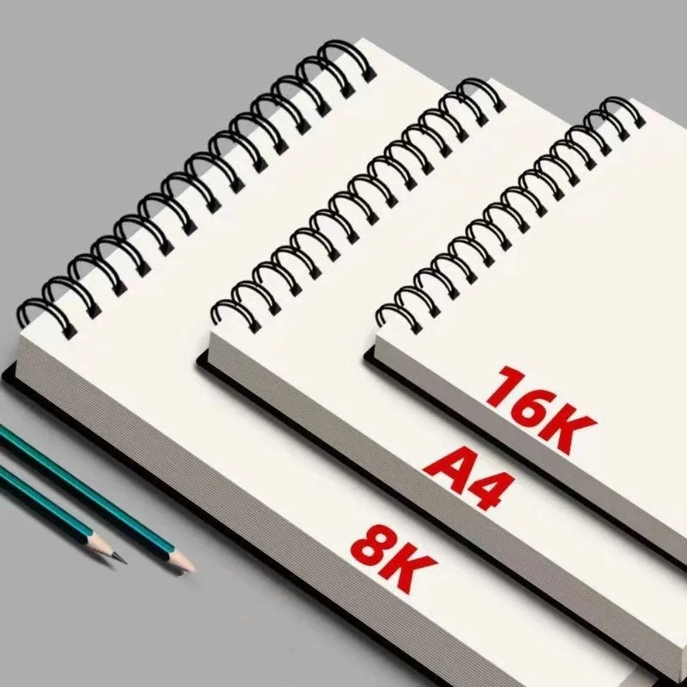 Cuaderno de Hojas Sueltas con Encuadernación Superior A4 A5 A6 8K 16K para Tomar Notas, Bloc de Notas, Diario, Libreta, Material Escolar