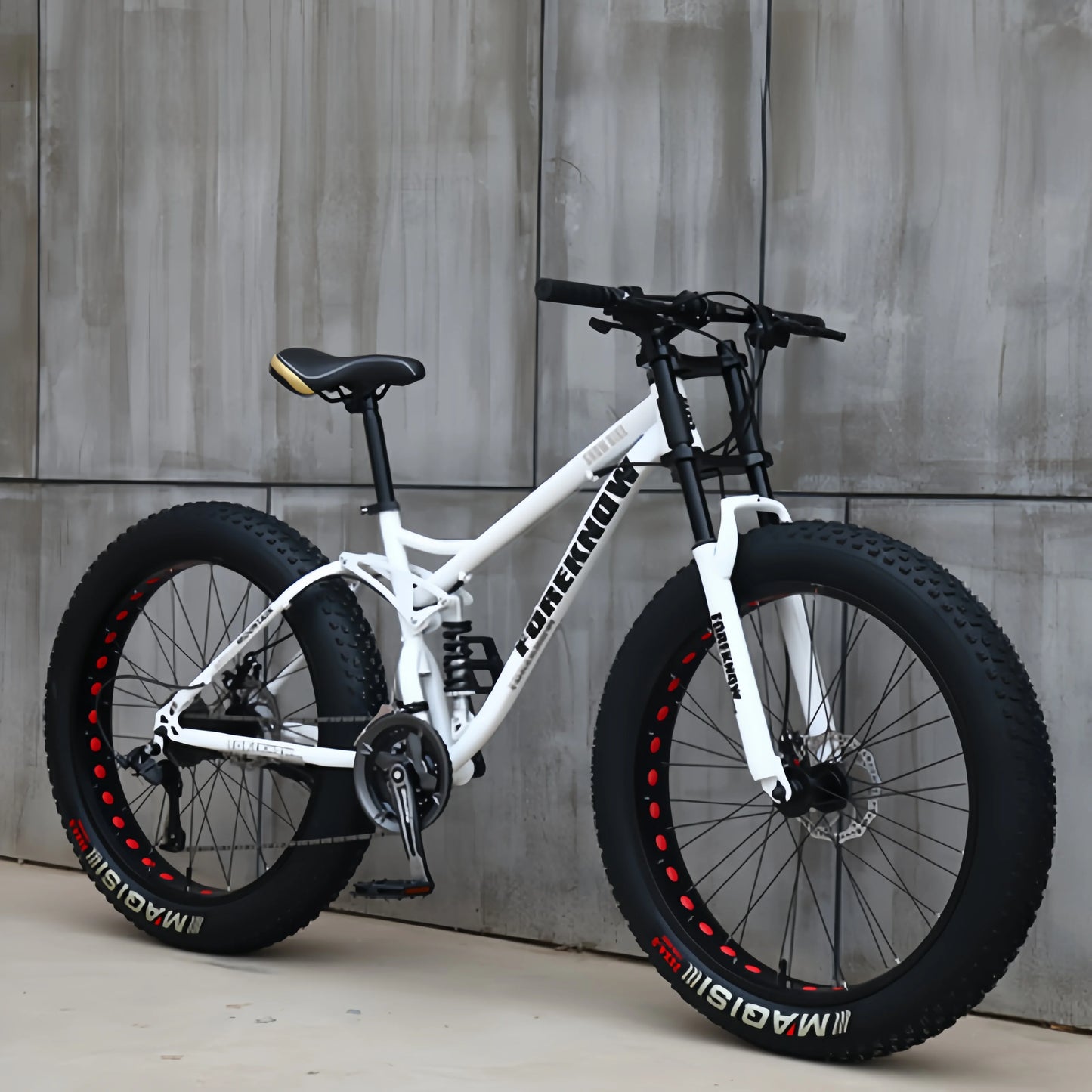 Bicicleta de Montaña todoterreno de velocidad Variable para playa, nieve, absorción de impacto, neumático Extra ancho 4,0 grande para adultos, bicicleta Unisex para estudiantes