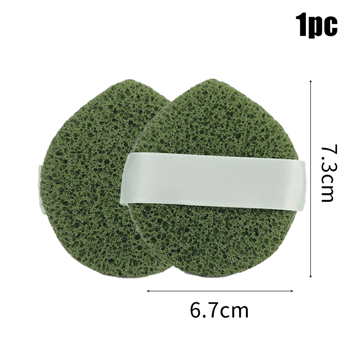 Esponja de limpieza exfoliante para lavado de cara, eliminador de espinillas, herramienta de espuma para maquillaje, limpieza profunda de poros, cuidado de la piel, 1-3 uds.