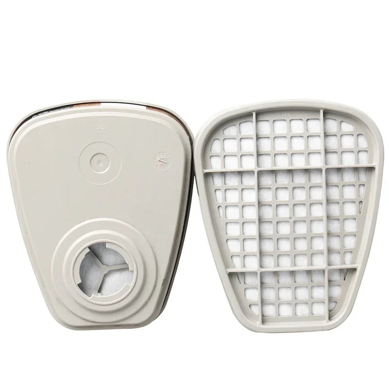 Caja de cartuchos 6001/6002/6004, juego de filtros de algodón 5N11 para máscaras de Gas y polvo de 3m, 6200/7502/6800, respirador de pulverización de pintura química