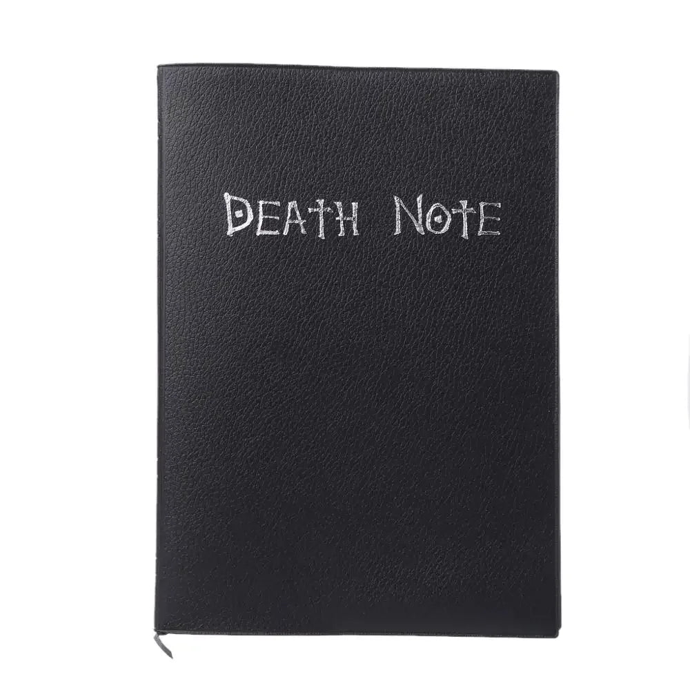 Nuevo cuaderno coleccionable Death Note, escuela, gran tema de Anime, diario de escritura, planificador diario, papelería, accesorio de Cosplay, ventilador