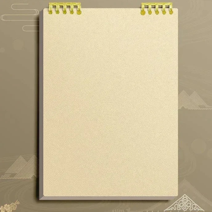 Cuaderno A5 de 60 Hojas Gruesas con Espiral, Hojas Sueltas con Páginas Rayadas para Estudiantes, Material de Oficina y Papelería Escolar