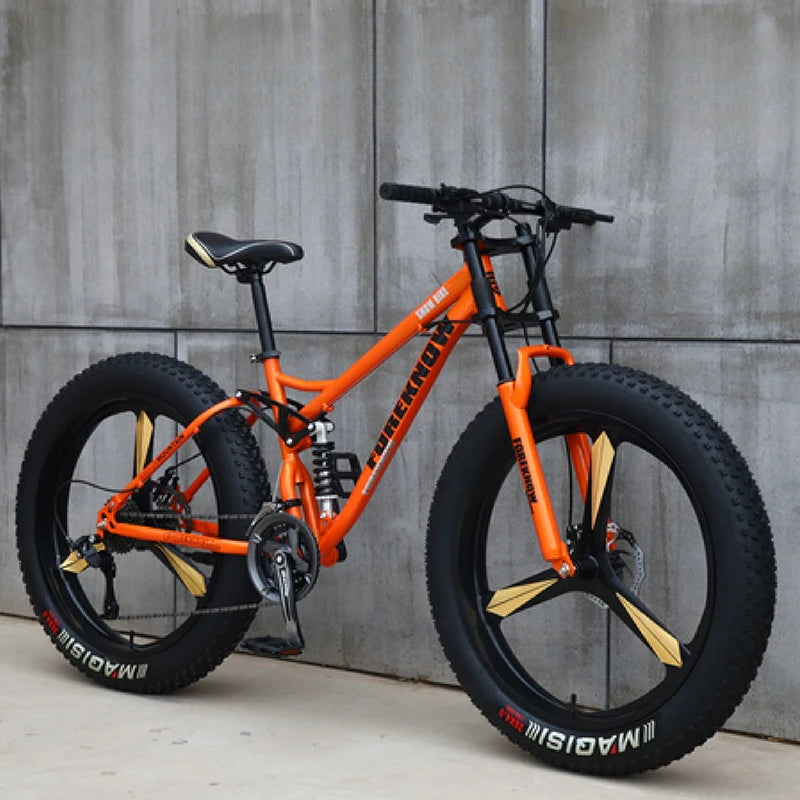 Bicicleta de Montaña todoterreno de velocidad Variable para playa, nieve, absorción de impacto, neumático Extra ancho 4,0 grande para adultos, bicicleta Unisex para estudiantes