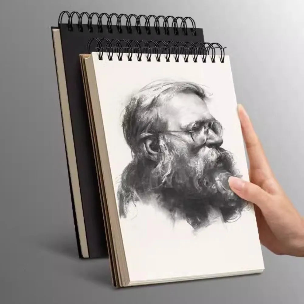 Cuaderno de Hojas Sueltas con Encuadernación Superior A4 A5 A6 8K 16K para Tomar Notas, Bloc de Notas, Diario, Libreta, Material Escolar