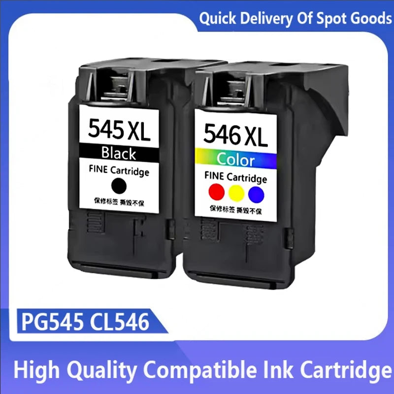 PG545 CL546 Compatible 545XL 546XL 545 XL 546 XL cartucho de tinta para impresora Canon PG545 CL546 Pixma IP2800 MG2550 MG3050 MX495