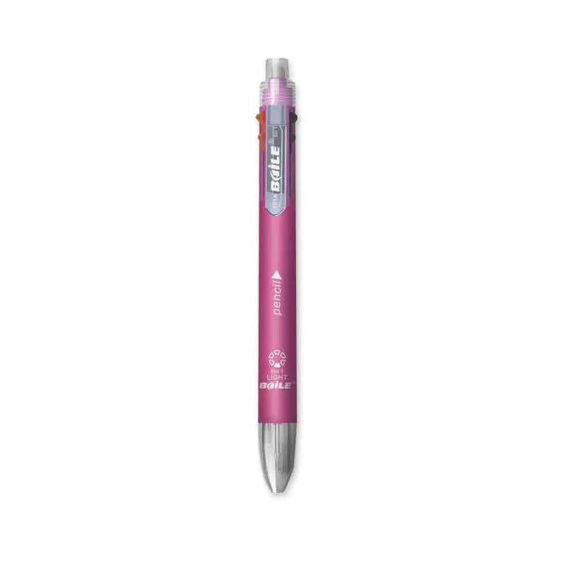 Bolígrafo Multicolor creativo 6 en 1, bolígrafos multifunción con personalidad, bolígrafos de prensa de seis colores, suministros para escuela y oficina