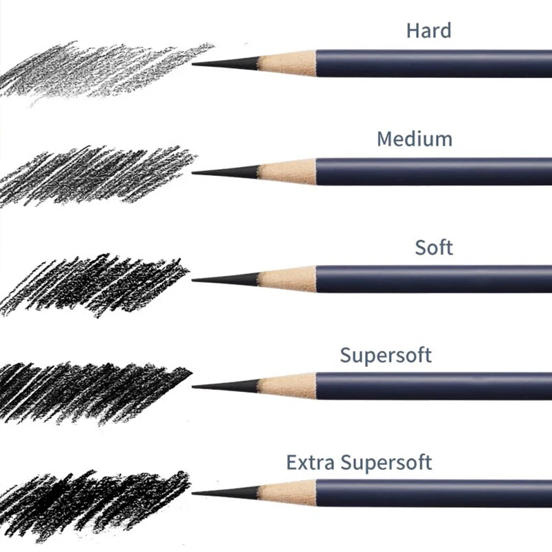 5/10 Uds Faber Castell Goldfaber carbón grafito juego de bocetos lápices para dibujar bocetos sombreado artistas suministros de arte