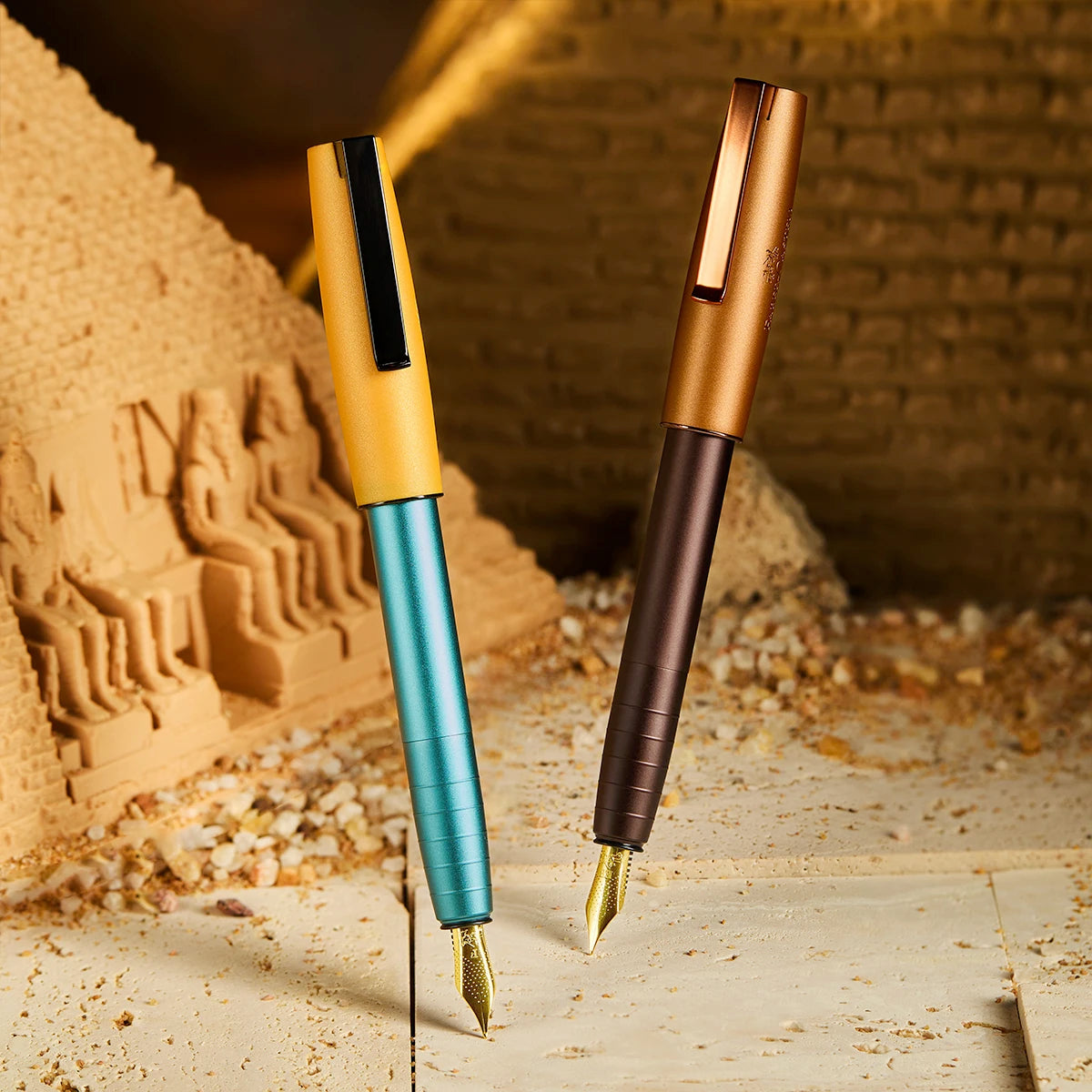 Pluma estilográfica Faber-Castell LOOM Museo Británico x B.Duck Caja de regalo de edición limitada – Lindo juego de bolígrafo de escritura
