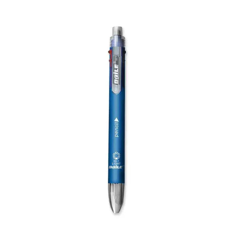 Bolígrafo Multicolor creativo 6 en 1, bolígrafos multifunción con personalidad, bolígrafos de prensa de seis colores, suministros para escuela y oficina