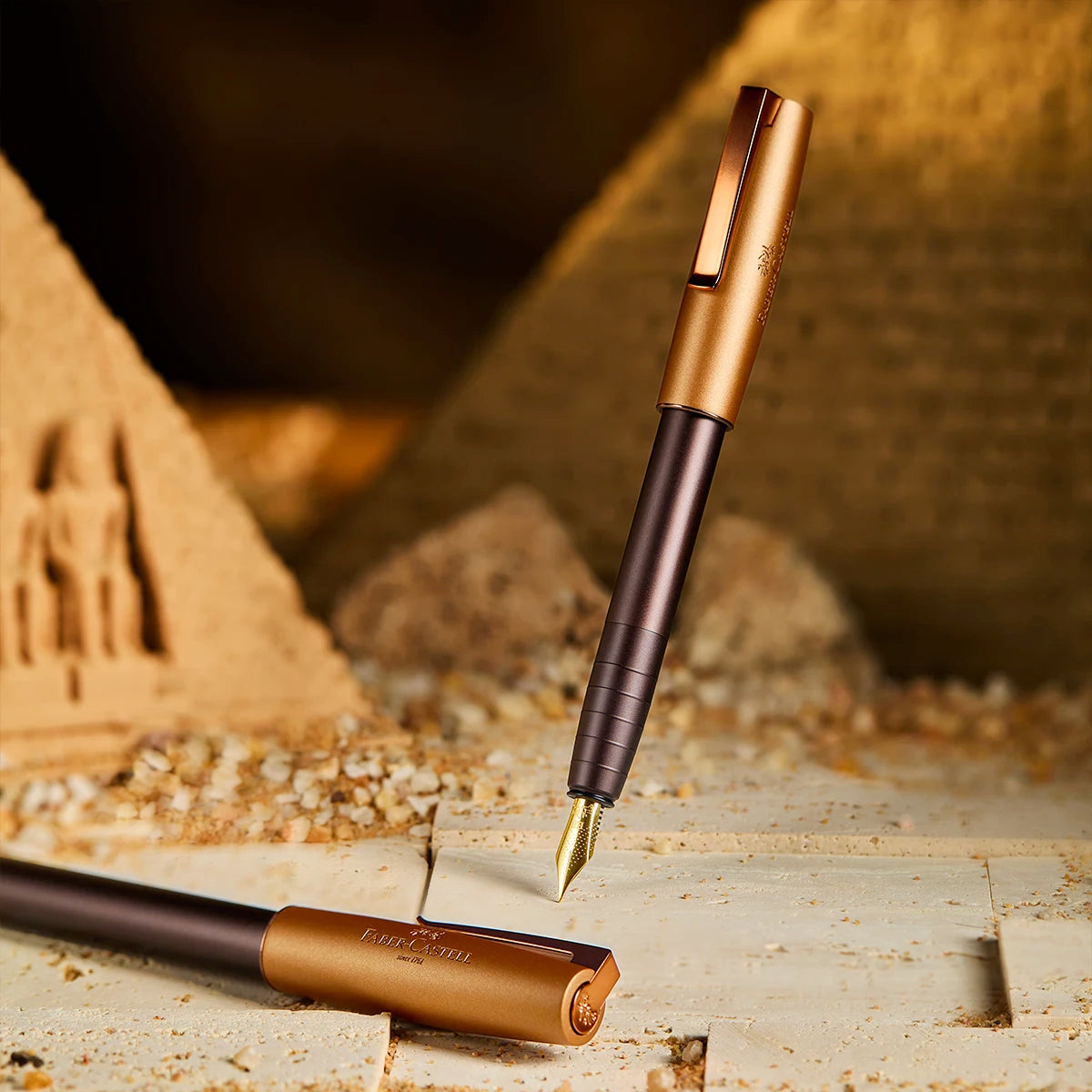 Pluma estilográfica Faber-Castell LOOM Museo Británico x B.Duck Caja de regalo de edición limitada – Lindo juego de bolígrafo de escritura